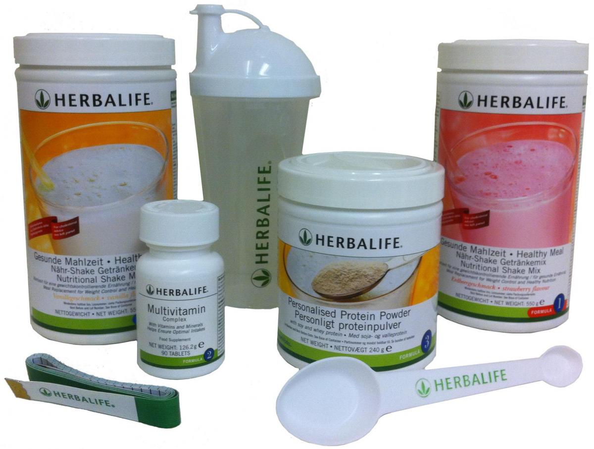 Herbalife product range